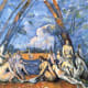 Paul Cézanne, The Large Bathers, 1898–1905. Note that modern art didn't adhere to realist conventions.