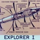 The US Army's Explorer program, which launched unmanned scientific satellites, was placed under NASA management in 1958. Image courtesy of NASA.