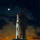 Apollo 4 Saturn V night launch. Will living in space reduce high blood pressure?