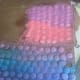 What the glitter gradient looked like in process