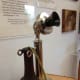 Although not visible here, the candlestick phone still required a ringer box and batteries to work.
