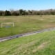 Soccer fields in the park