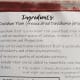 Some notes about the Davidson plum powder on the back of the pack.