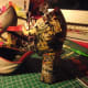 Use clips to hold comics in place while glue dries.
