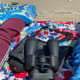 This hiking trip was the perfect opportunity to try out our new binoculars. Watching the dolphins hunting off shore was really taken to the next level with these bad boys.