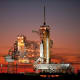 Space shuttle launch pad