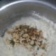 Add the tempering to the batter.