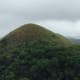 One of the Chocolate Hills in Bohol.