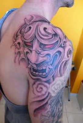 Japanese Hannya Mask Tattoo Designs, Meanings, and Ideas - TatRing