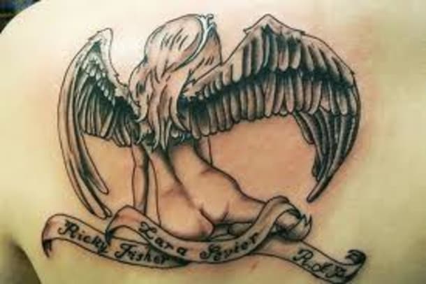 Angel Tattoo Meanings and Designs - TatRing