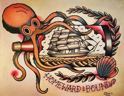 Traditional Nautical Sailor Tattoos: Meanings, Origins, & Ideas - TatRing