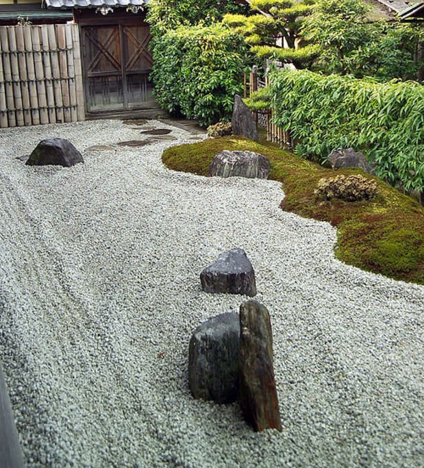 Zen Rock Garden History Philosophy, What Type Of Gravel For Zen Garden