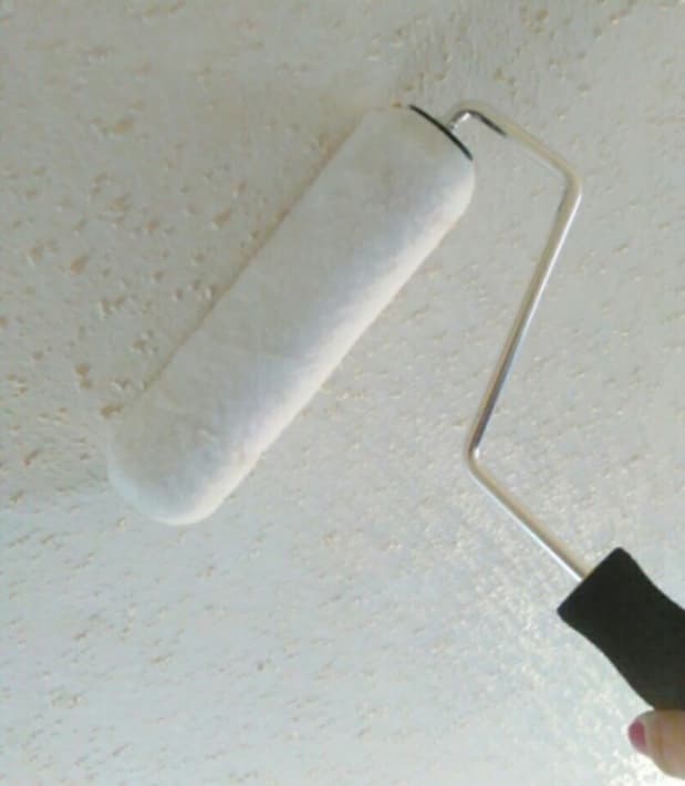 For Painting Popcorn Ceiling Texture, How To Paint Popcorn Texture Ceiling
