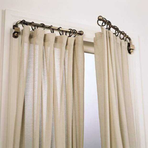 5 Types Of Curtain Rods Dengarden 5 Types Of Curtain Rods Dengarden, How To Hang Grommet Curtains On Traverse Rod