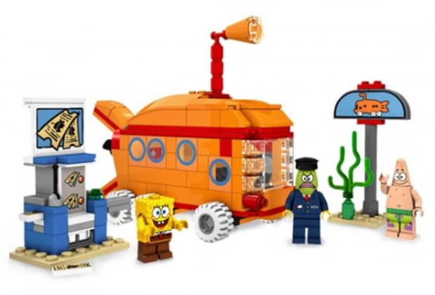 NUOVO Blocco Edificio Sponge Bob Square Pants Mini Figures Fit LEGO dal Regno Unito 