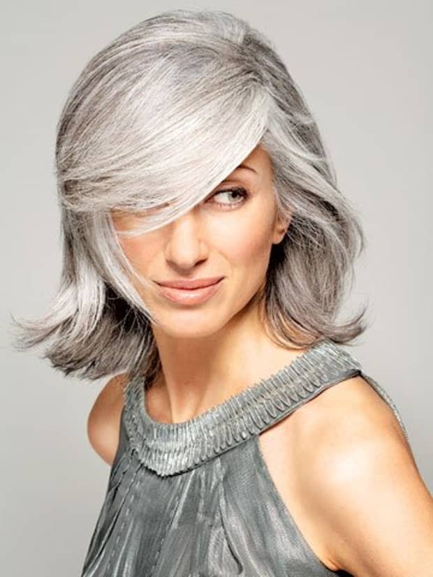 The Silver Fox: Stunning Gray Hair Styles - Bellatory