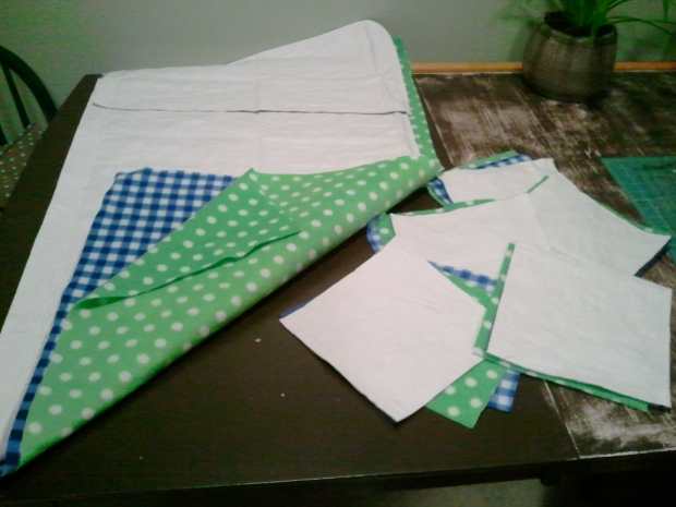 making guinea pig fleece bedding