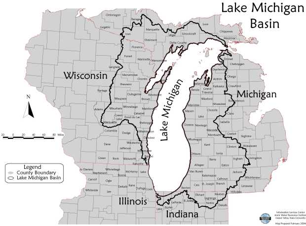Michigan Circle Tour Map Lake Michigan Circle Tour - Wanderwisdom