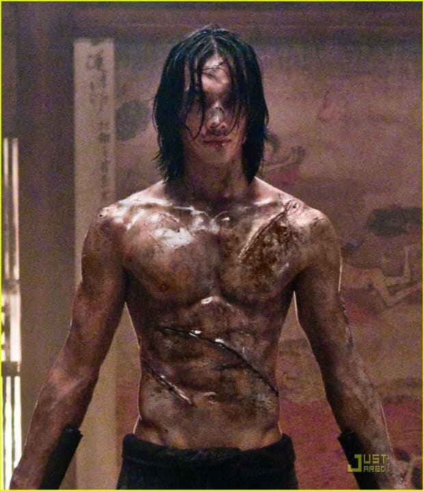 rain actor ninja assassin body