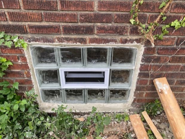 How To Install Glass Block Windows In, How To Install Glass Blocks In Basement Windows