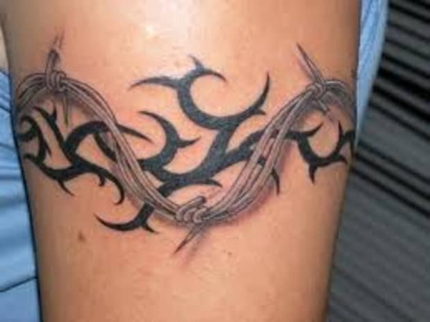 Barbed Wire Tattoos Meanings Designs And Ideas Tatring