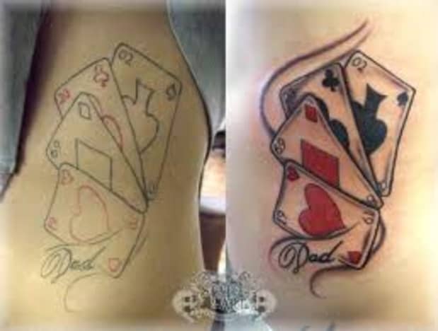 Playing Card Tattoo Designs, Meanings, Pictures, and Ideas - TatRing