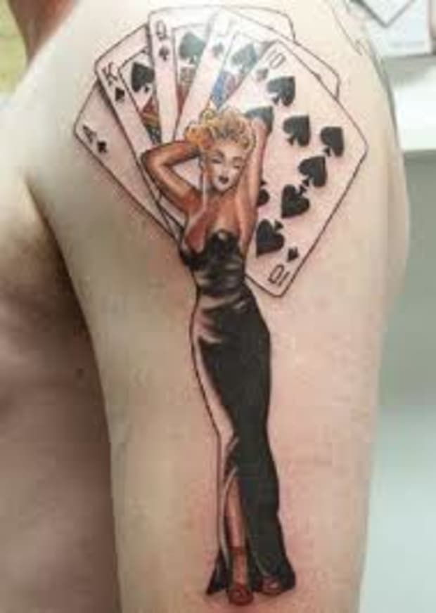 Playing Card Tattoo Designs Meanings Pictures And Ideas Tatring