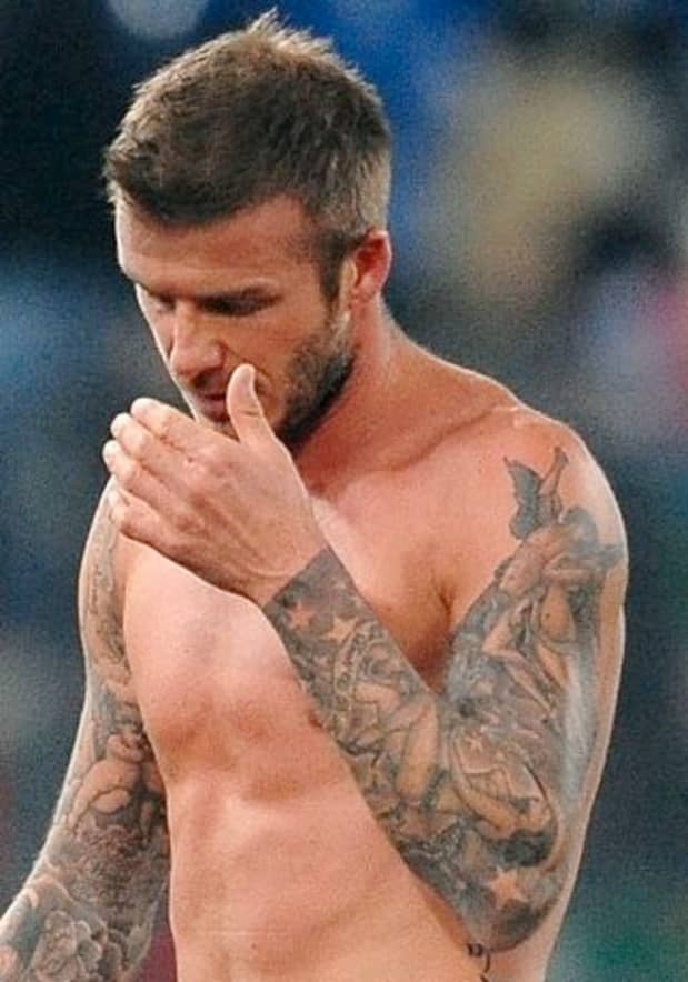 David Beckham's Tattoos - TatRing