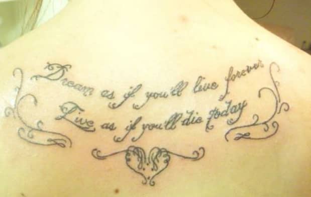 Tattoo Ideas Quotes On Dreams Hope And Belief Tatring