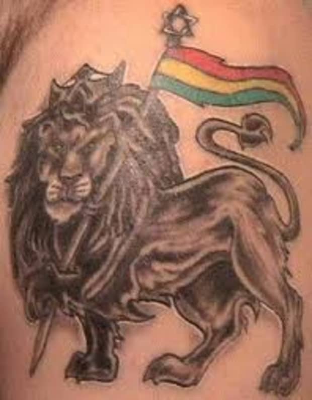 lion of judah tattoo