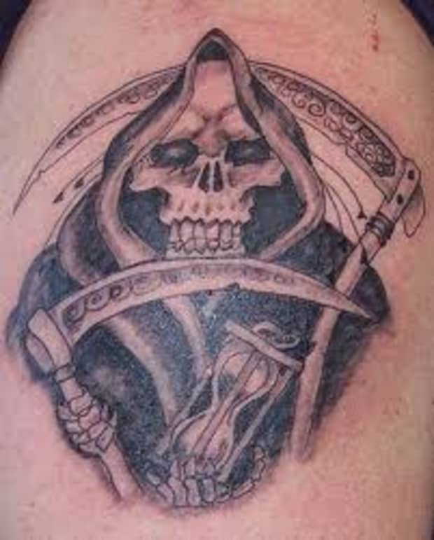 death grim reaper tattoo designs