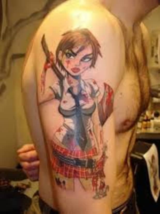 Tattoo Girls Naked