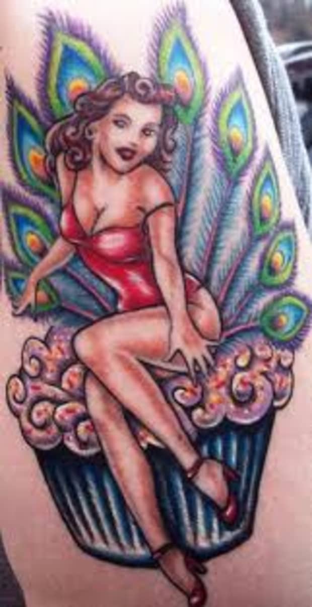 Pinup Girl Tattoo Design Ideas, Meanings, and Photos - TatRing