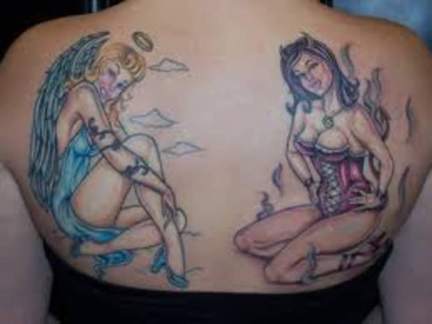 Tattoos On Naked Girls