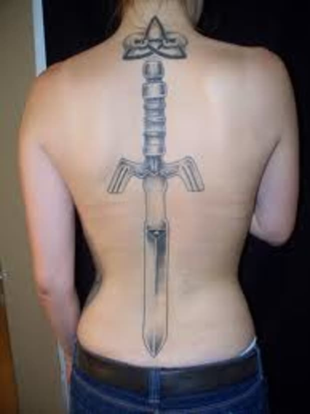 Sword and Dagger Tattoo Designs and Meanings - TatRing