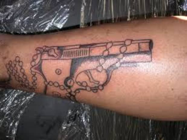 six guns tattoo