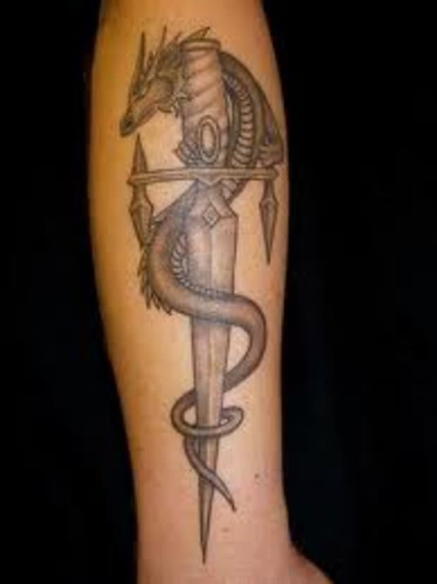 Dagger Tattoos Ideas Designs And Meanings Tatring