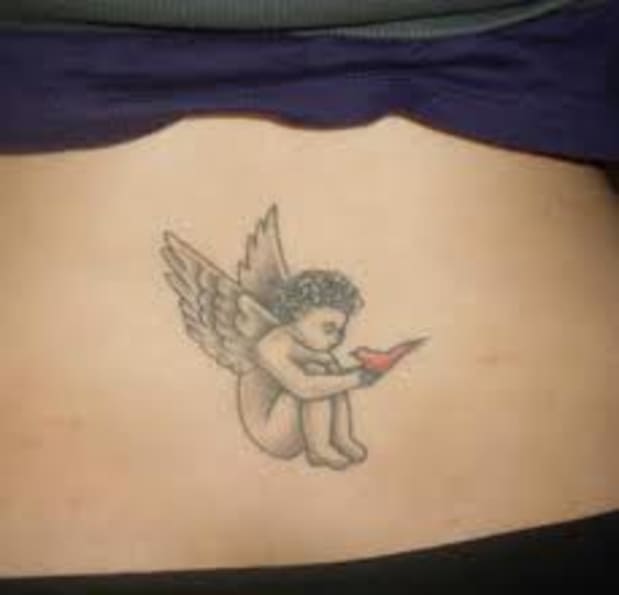 Baby Angel Memorial  Baby Angel Memorial tattoo done for my  Flickr
