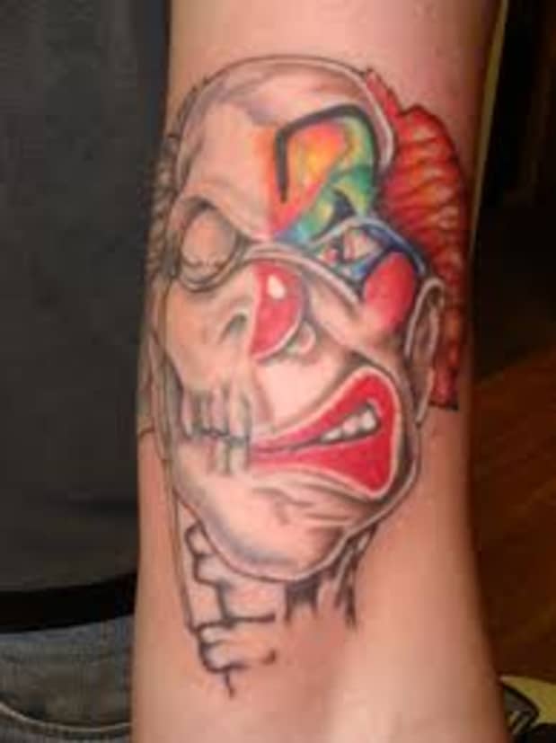 Clown Tattoos Meanings Designs Photos And Ideas Tatring