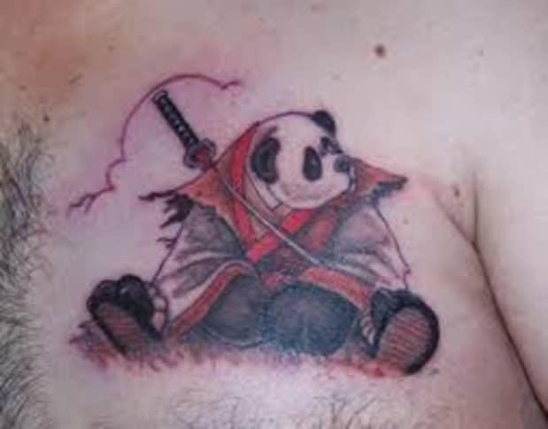    Samurai Panda pro Jonas    Marco Leal Tattoo  Facebook