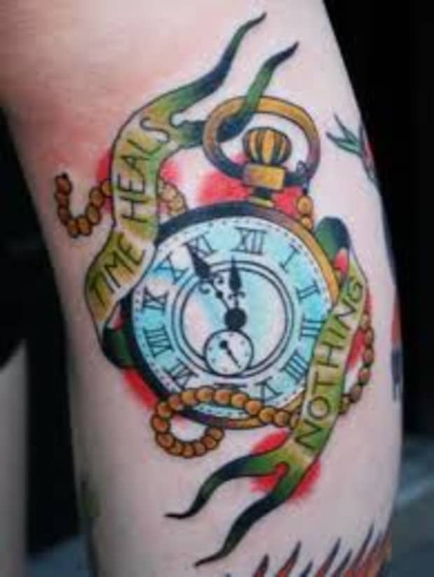birth clock tattoo