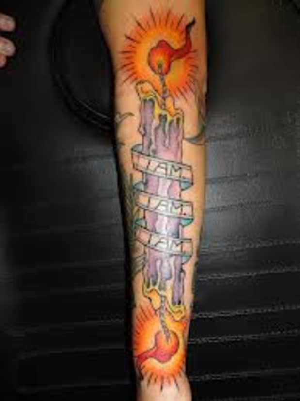 Meanings, Designs, and Ideas for Candle Tattoos - TatRing