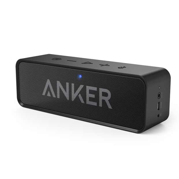 anker speaker blinking blue light