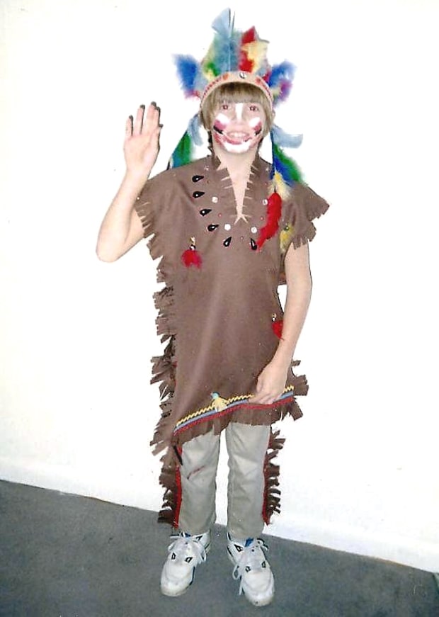 diy t shirt indian costume