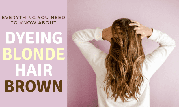 1. How to Dye Blonde Hair to Brown - wide 4