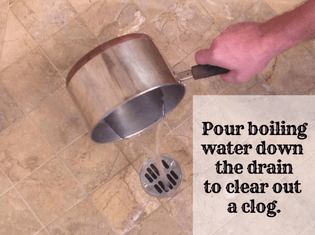 How To Clear A Clogged Shower Drain 8 Methods Dengarden - How To Fix Blocked Bathroom Drain