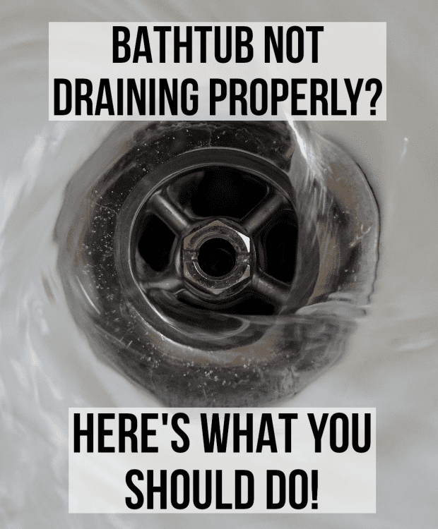 How To Fix A Slow Draining Bathtub Six, Unclog Bathtub Drain Without Plunger