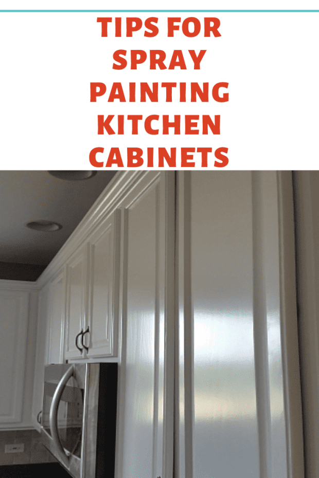 Spray Painting Kitchen Cabinets, How To Prep Cabinets For Spray Painting