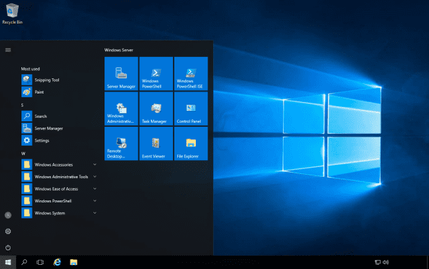 spark im windows server 2016 remote desktop services