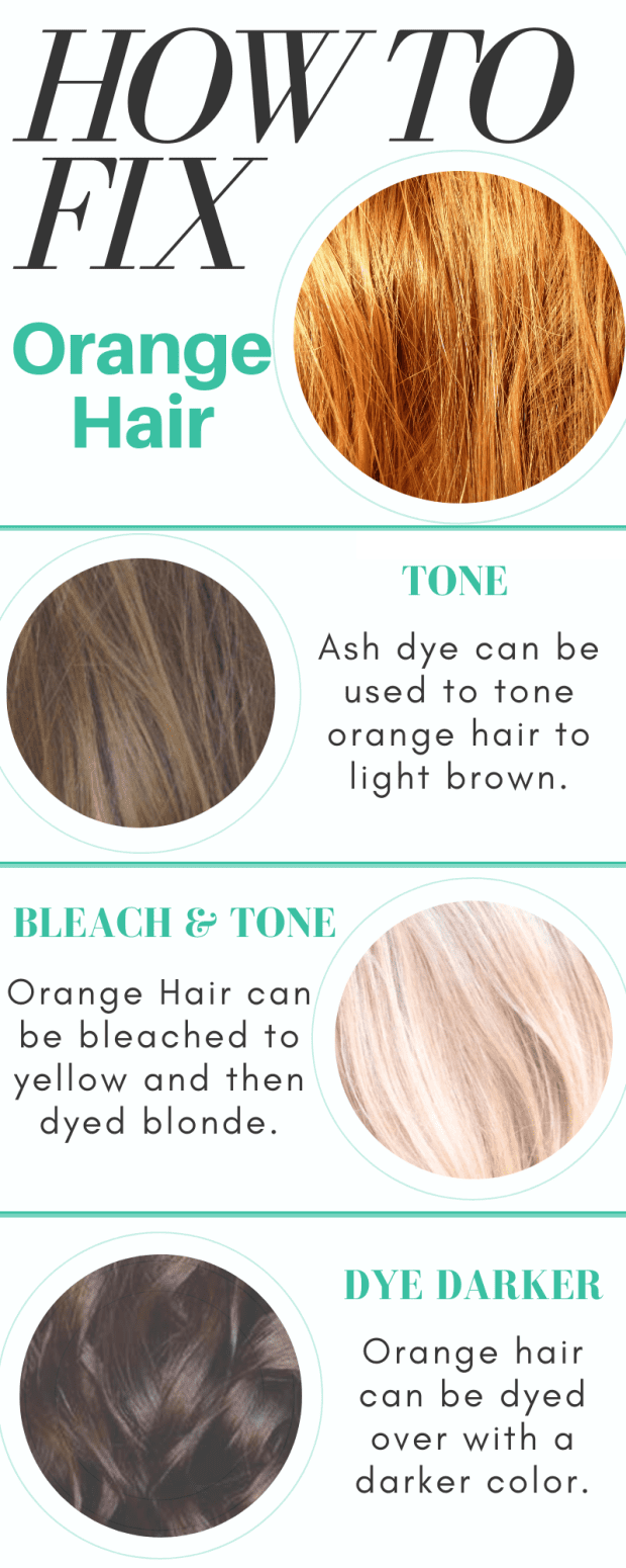 Color Correction: How to Fix Orange Hair - Bellatory